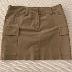 Theory Cargo Mini Skirt